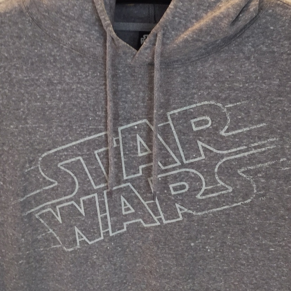 Star Wars Classic Logo Pullover Hoodie/New - Picture 2 of 4